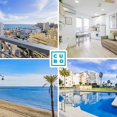 Appartement Cubo's Sea View First Line Maite Study Benalmádena